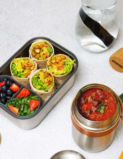 Black+Blum zestaw lunchboxy ze stali nierdzewnej