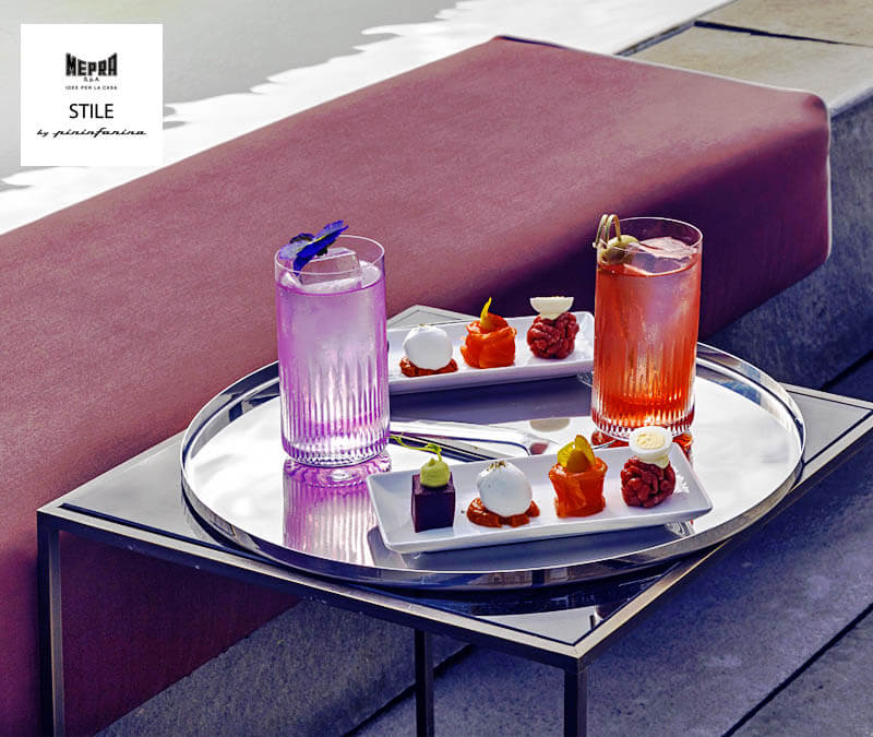 Akcesoria barowe Mepra Stile by Pininfarina