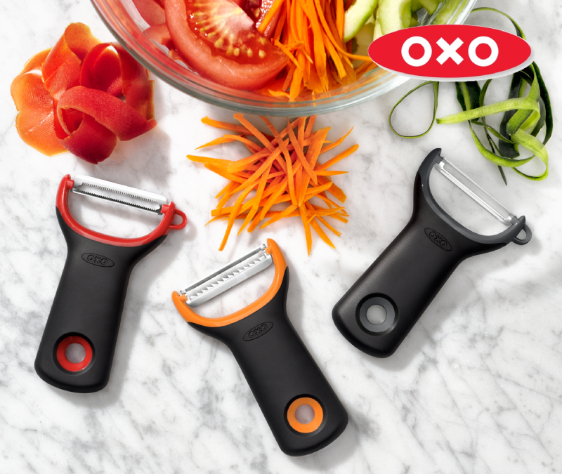 Zestawienie obieraczek do warzyw Oxo