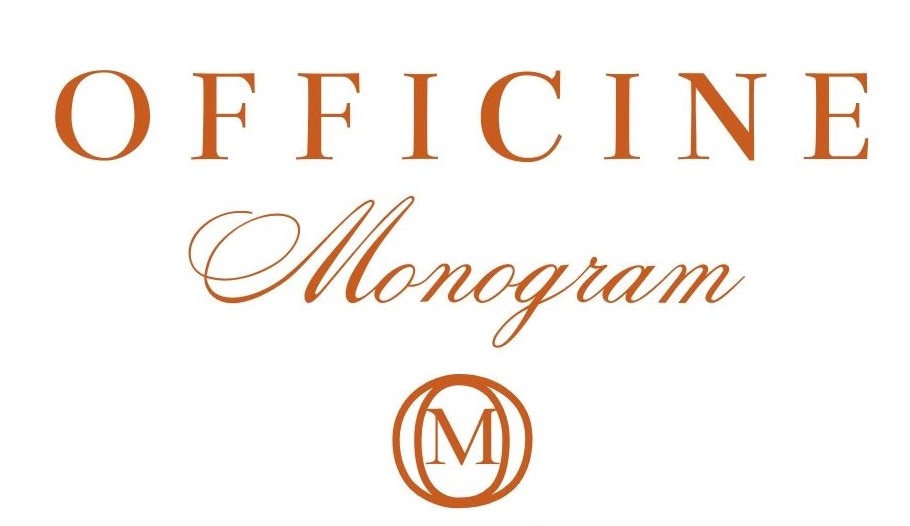 officine monogram logo cinnamon z monogramem bez portug